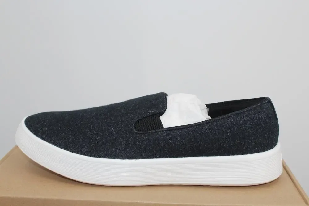 Allbirds Men's Wool Cruiser Slip On SIze 12.5 Black NEW